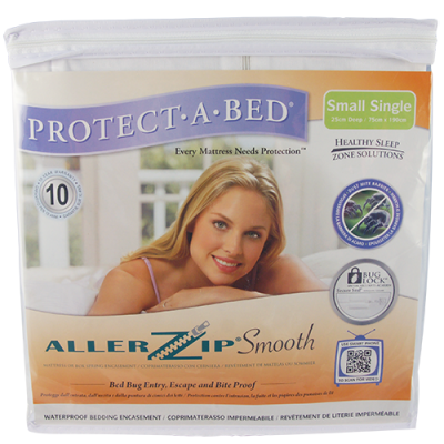 Protect-A-Bed Beschermhoes Klein Eenpersoonsbed (75 x 190 x 25 cm)