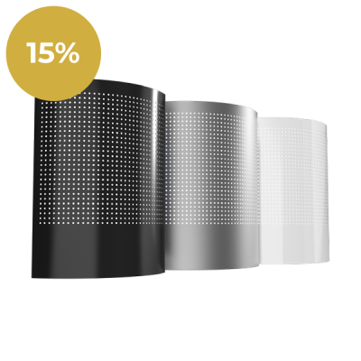 Sunburst® QBL LED (Blanc - gris argent - noir)