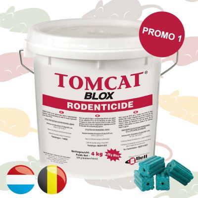 PROMO 1 *** Tomcat Blox 4 KG (9 + 1 GRATIS)