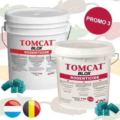 PROMO 3 *** Tomcat Blox 8 KG (6 + 1x TOMCAT BLOX 4 KG GRATUIT)