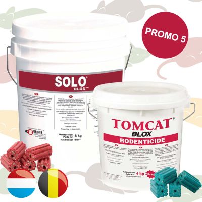 PROMO 5 *** Solo Blox 8 KG (5 + 1x TOMCAT BLOX 4 KG GRATUIT)